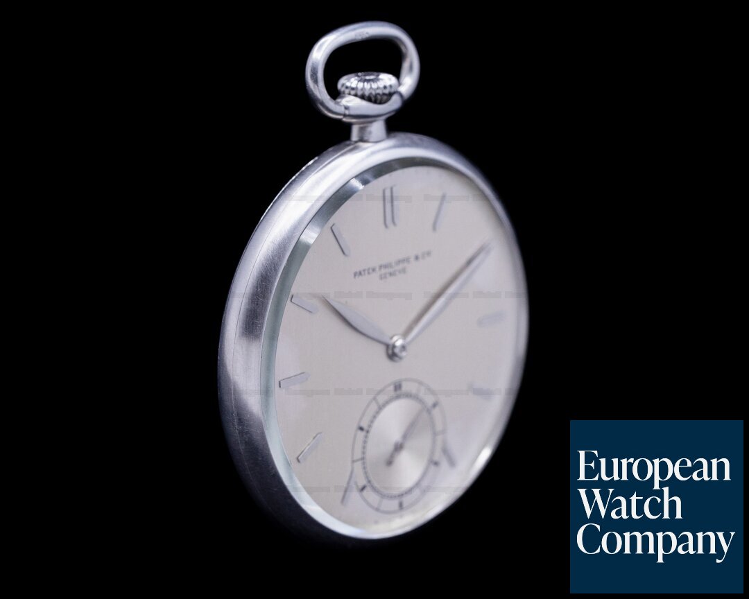 Patek Philippe Patek Philippe & Cie Vintage Pocket Watch Stainless Steel 46MM Ref. 