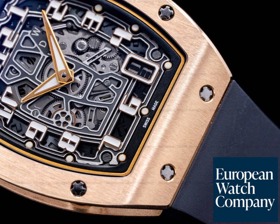 Richard Mille RM67 01 Automatic Winding Extra Flat 18k Rose Gold Ref. RM67