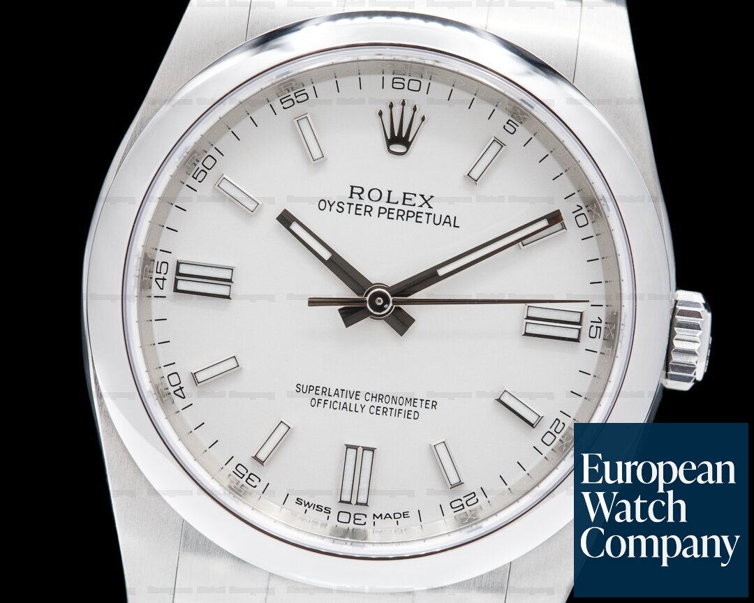 Rolex Oyster Perpetual 116000 SS Silver Dial Ref. 116000