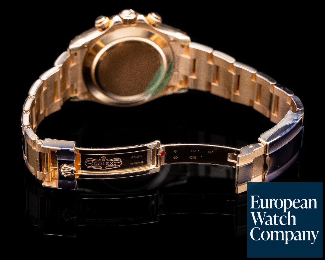 Rolex Daytona Everose 116505 Black Dial 18K Rose Gold / Bracelet UNWORN Ref. 116505