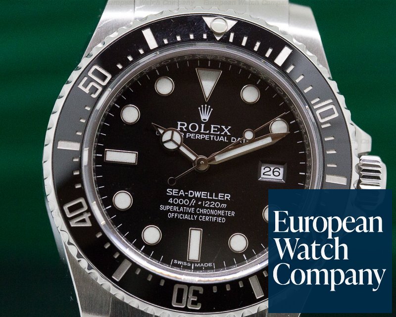 Rolex Sea Dweller 4000 SS DISCONTINUED Ref. 116600