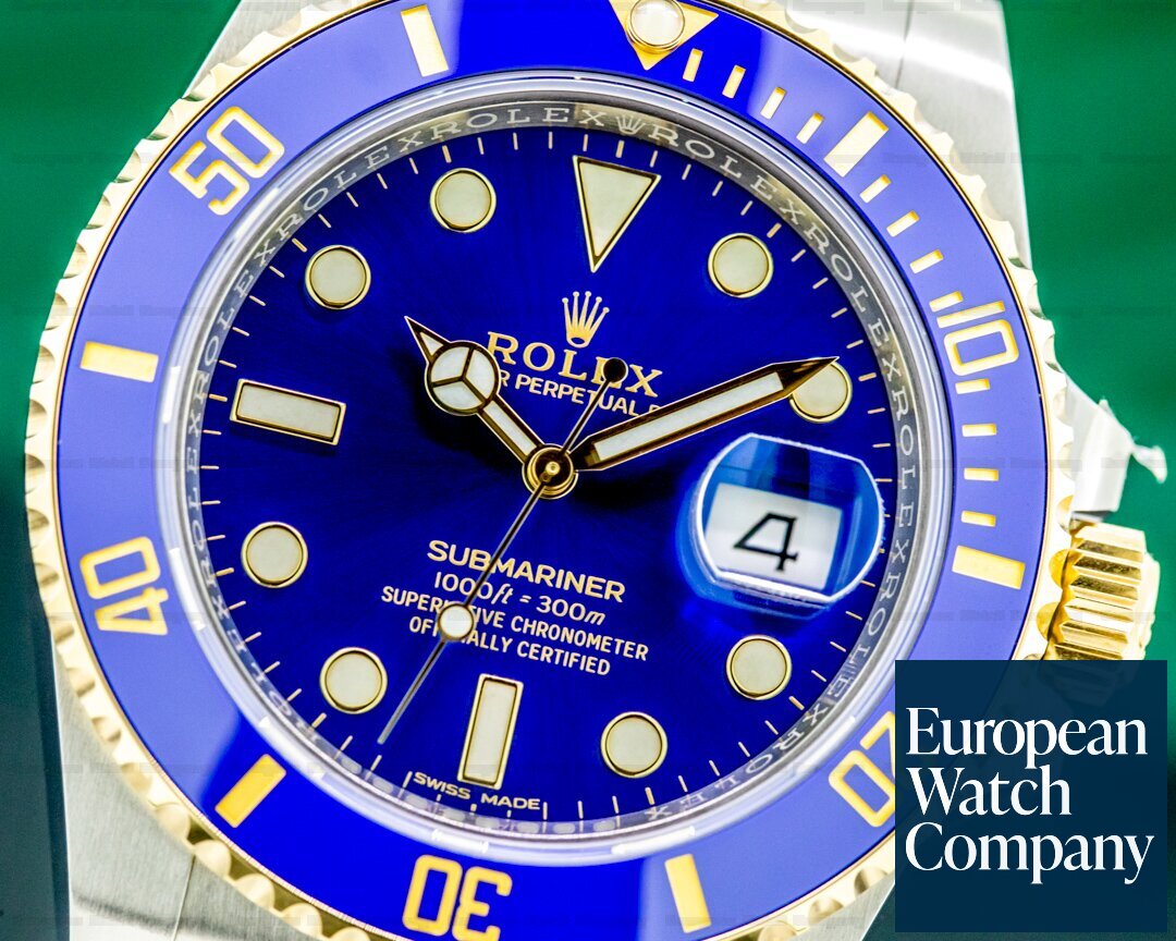 Rolex Submariner 116613 Ceramic Blue Dial 18K / SS 2019 Ref. 116613 