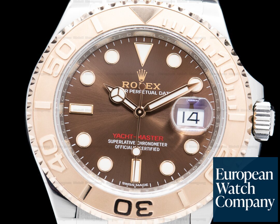 Rolex Yacht Master 116621 18K / SS Chocolate Dial 2018 Ref. 116621 