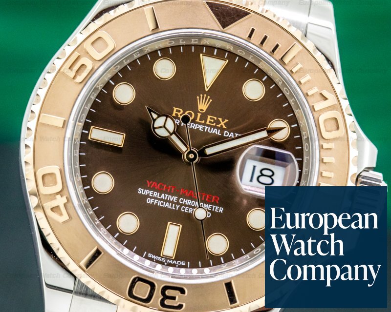 Rolex Yacht Master 116621 18K / SS Chocolate Dial Ref. 116621 