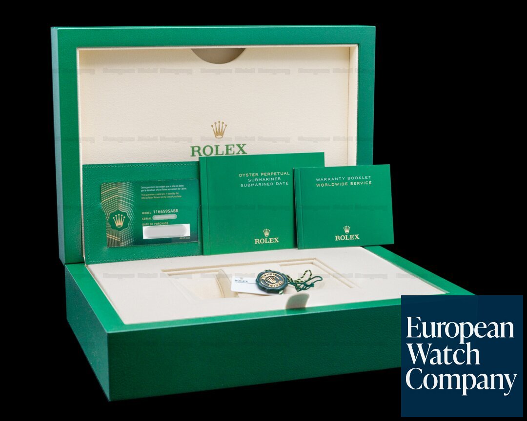 Rolex Submariner Date 116659 SABR 18K White Gold Diamonds Sapphires UNWORN Ref. 116659SABR
