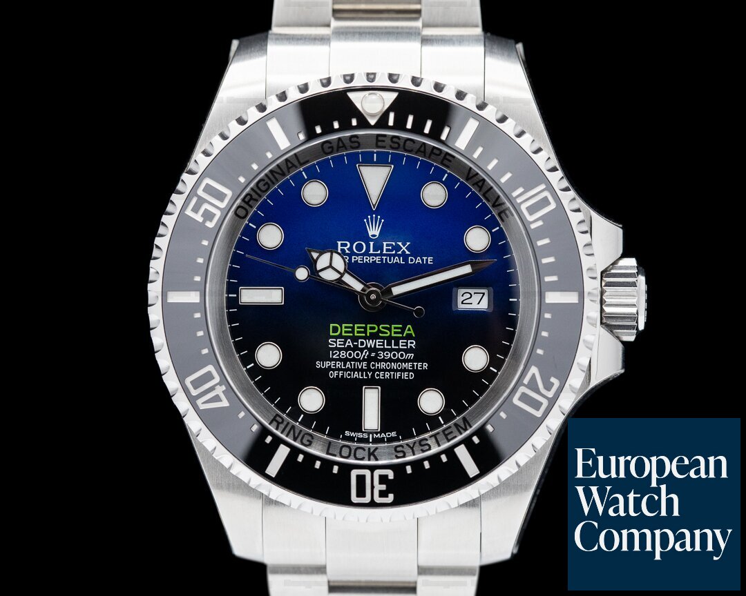 Rolex 116660 Sea Dweller Deep Sea 116660 D-Blue James Cameron UNWORN