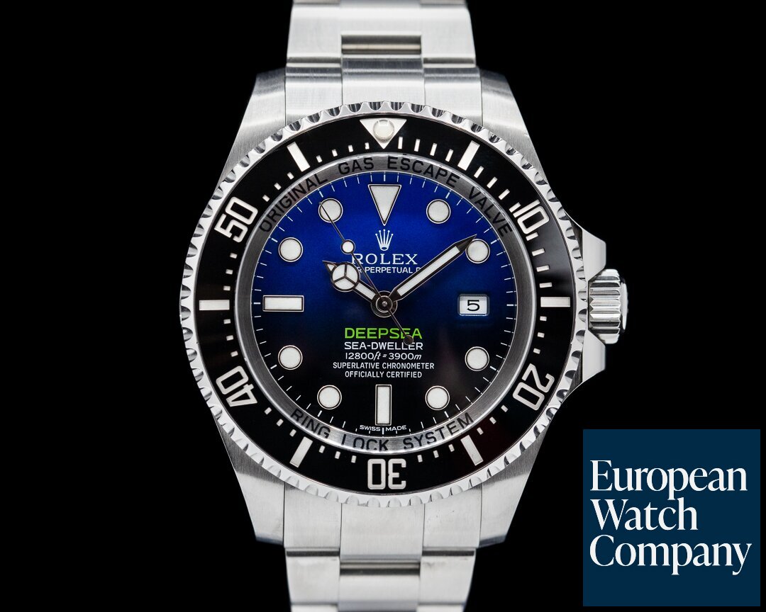 Rolex 116660 Sea Dweller Deep Sea D-Blue James Cameron
