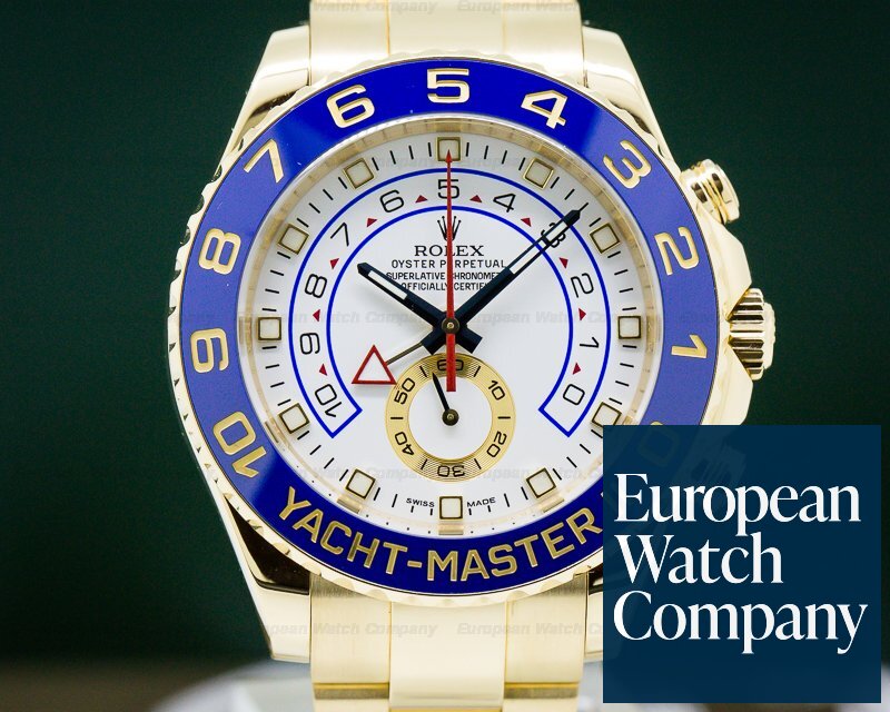 Rolex Yacht-Master II Regatta Chronograph 18K Yellow Gold 116688