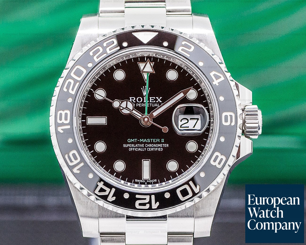 Rolex GMT Master II Ceramic SS FINAL YEAR OF PRODUCTION Ref. 116710LN
