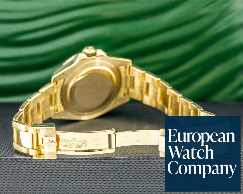 Rolex GMT Master II 116718 Black Dial 18K Yellow Gold / Bracelet Ref. 116718