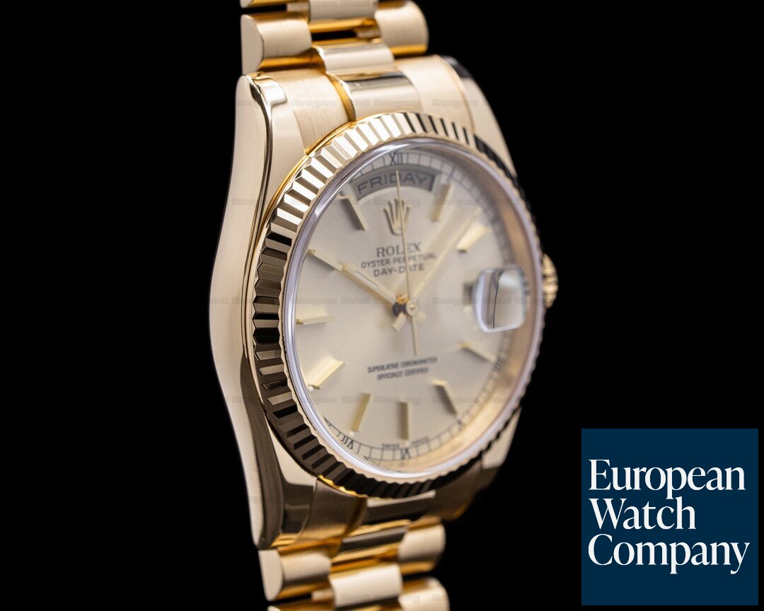 Rolex Day Date President 118238 Champagne Dial 18K Yellow Gold Ref. 118238