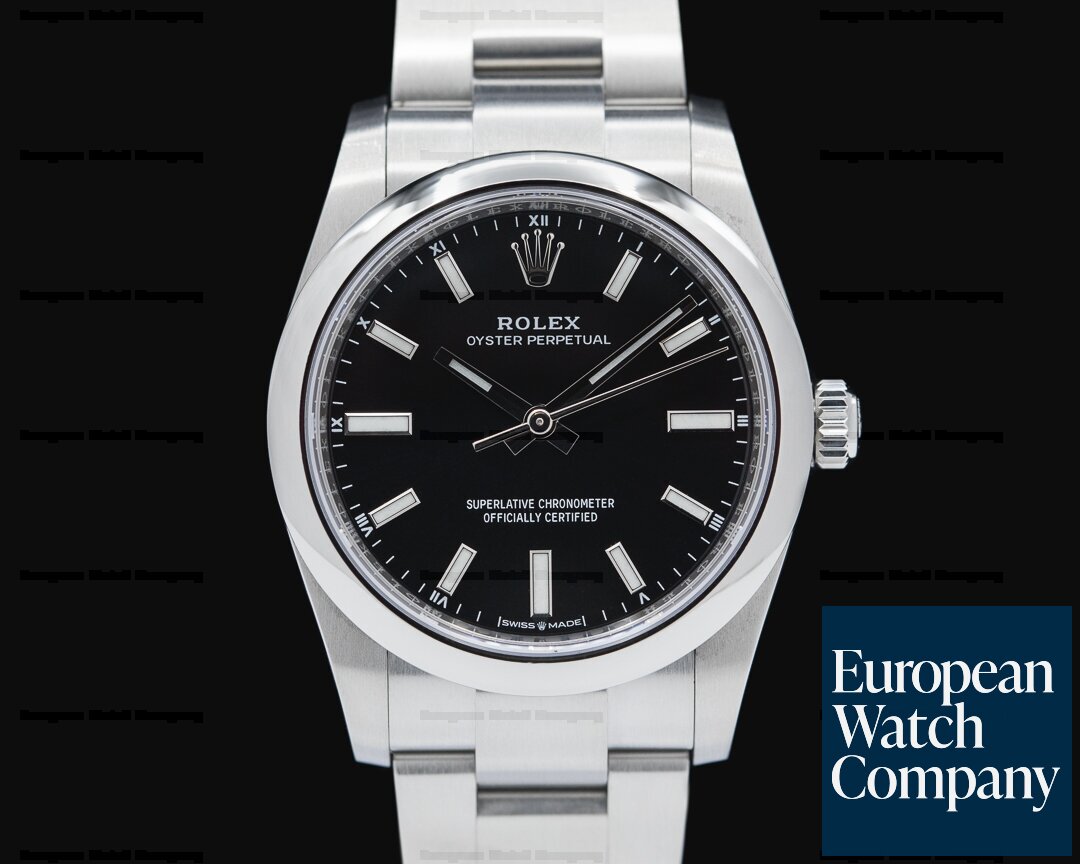 Rolex 124200 Oyster Perpetual 124200 34mm Black Dial 