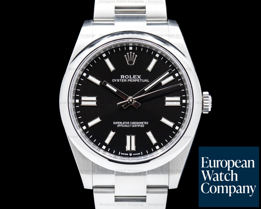 Rolex Oyster Perpetual 124300 41mm SS / Black Dial Ref. 124300
