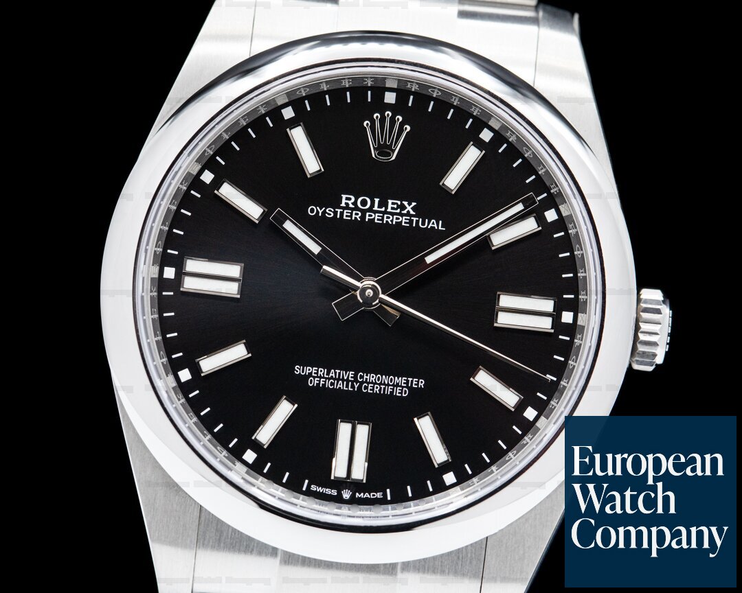 Rolex Oyster Perpetual 124300 41mm SS / Black Dial Ref. 124300