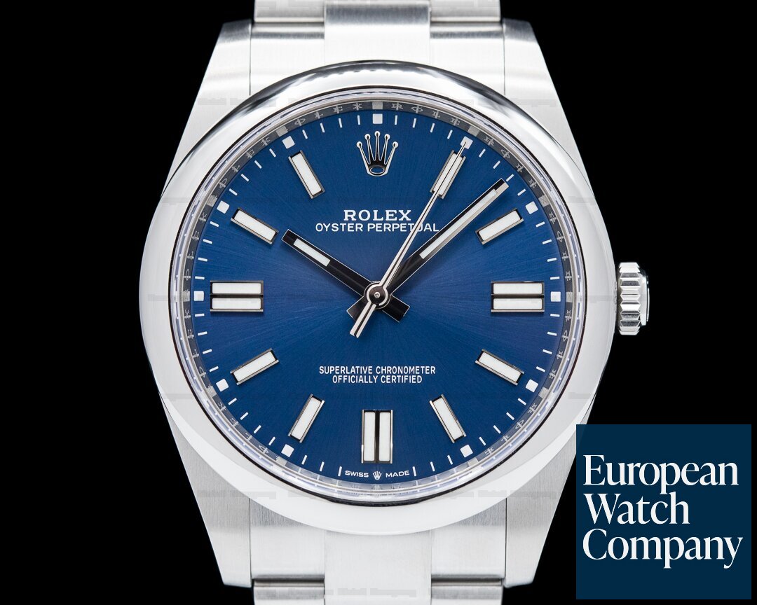 Rolex Oyster Perpetual 124300 41mm SS / Blue Dial 2021 Ref. 124300
