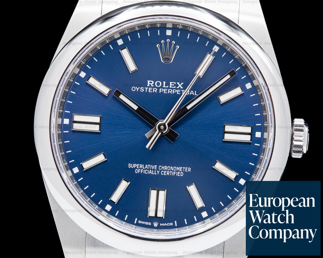 Rolex Oyster Perpetual 124300 41mm SS / Blue Dial 2021 Ref. 124300