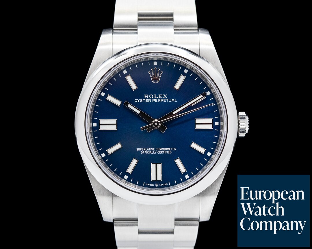 Rolex 124300 Oyster Perpetual 124300 41mm SS / Blue Dial 2021