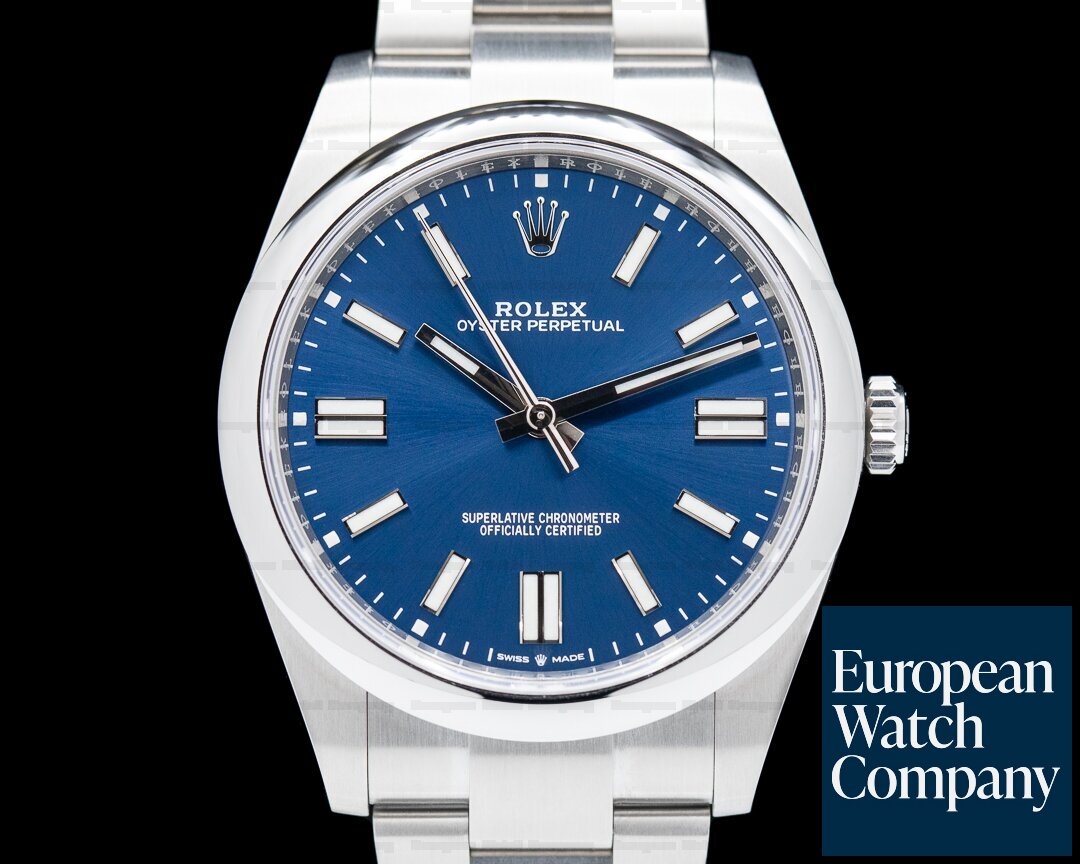 Rolex Oyster Perpetual 124300 41mm SS / Blue Dial 2022 Ref. 124300