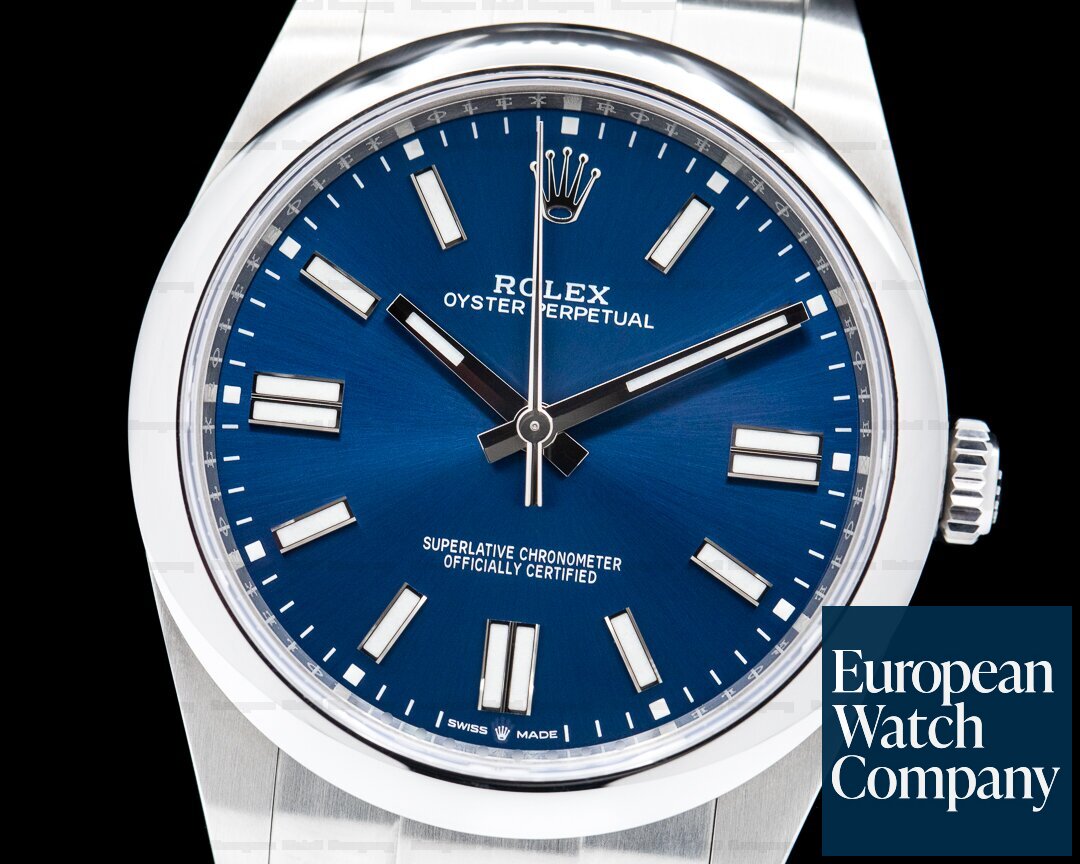 Rolex Oyster Perpetual 124300 41mm SS / Blue Dial 2022 Ref. 124300