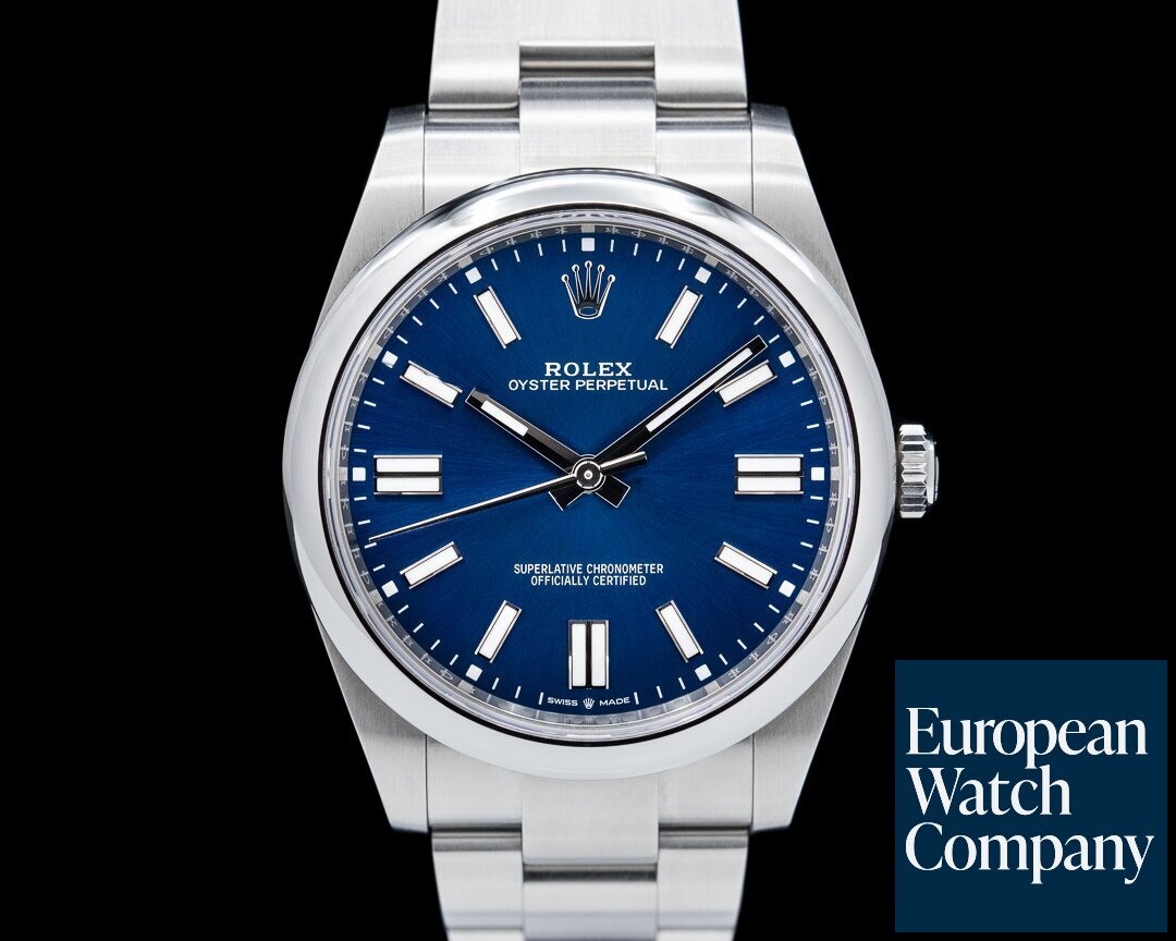 Rolex 124300 Oyster Perpetual 124300 41mm SS / Blue Dial