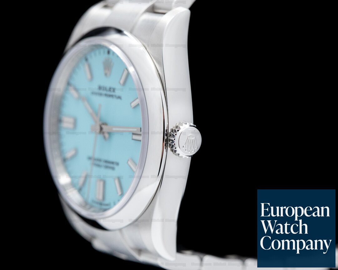 Rolex Oyster Perpetual 126000 36MM SS TURQUOISE BLUE Ref. 126000