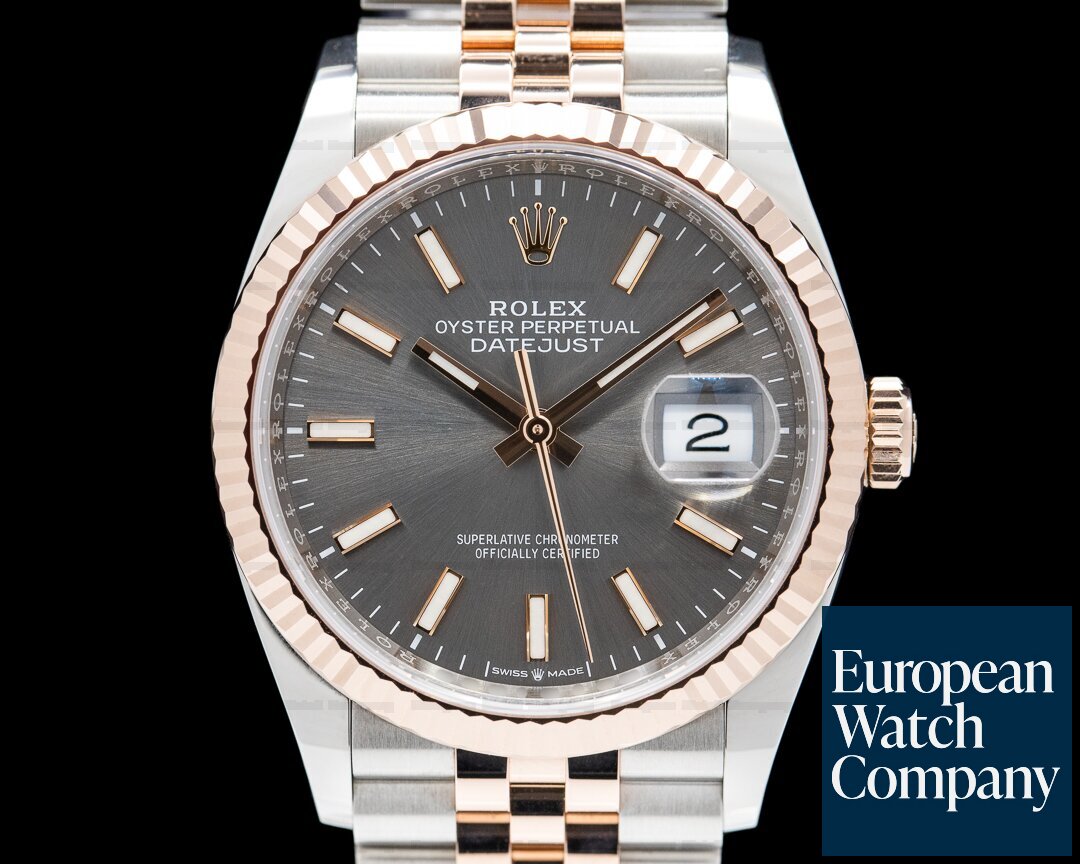 Rolex Datejust SS / Everose Gold Rhodium Dial 2021 Ref. 126231