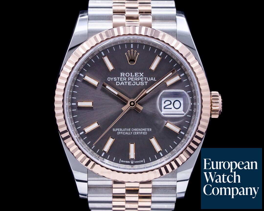 Rolex Datejust SS / Everose Gold Rhodium Dial 2021 Ref. 126231