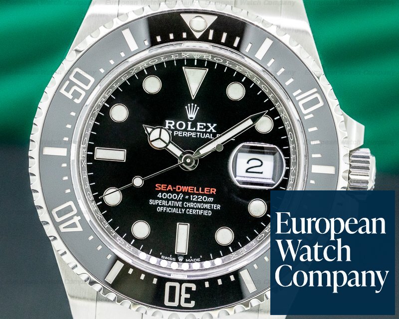 Rolex Sea Dweller 126600 RED 43MM 2019 SS Ref. 126600