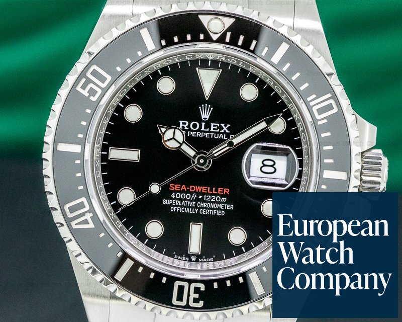 Rolex Sea Dweller 126600 RED 43MM 2020 SS Ref. 126600