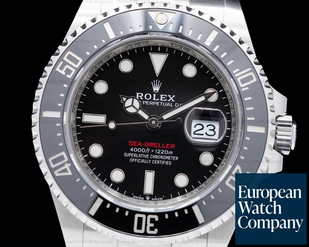 Rolex Sea Dweller 126600 RED 43MM SS 2020 Ref. 126600