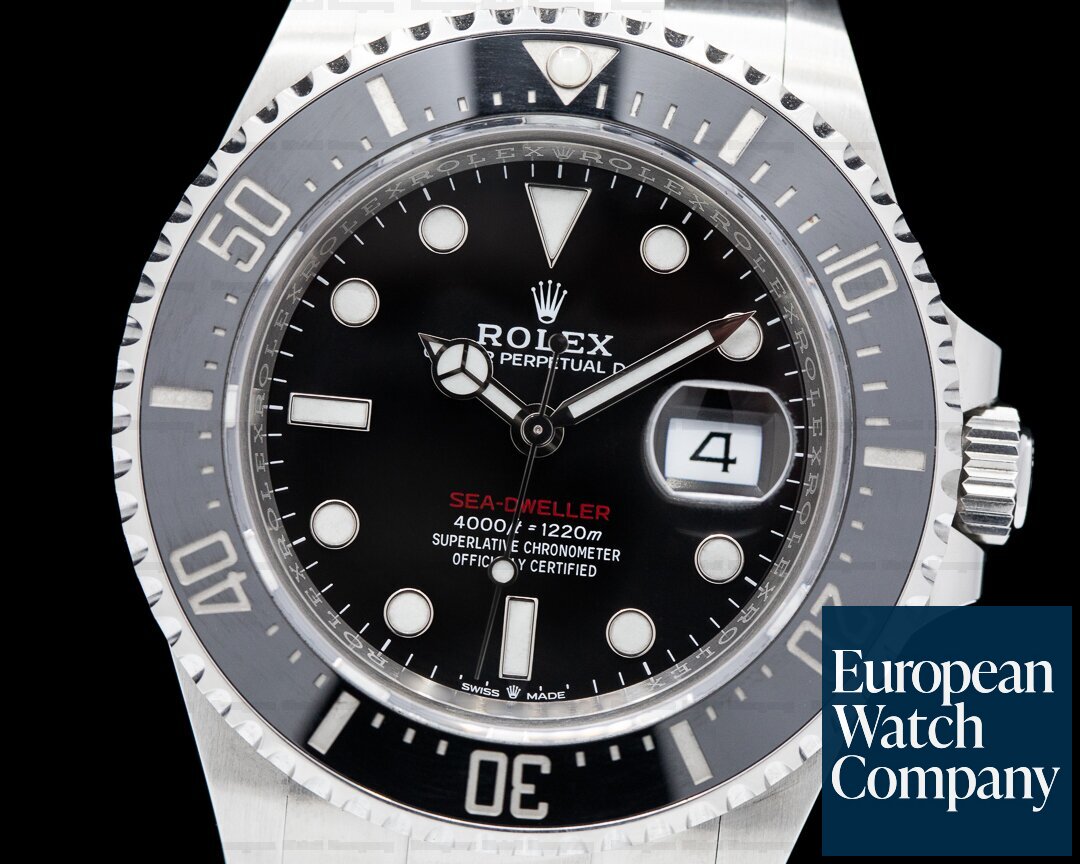 Rolex Sea Dweller 126600 RED 43MM SS 2021 Ref. 126600