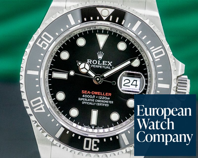Rolex Sea Dweller 126600 RED 43MM SS UNWORN 2020 Ref. 126600