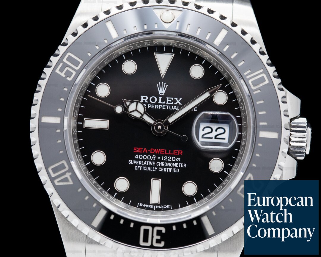 Rolex Sea Dweller RED 43MM 50th Anniversary SS Ref. 126600