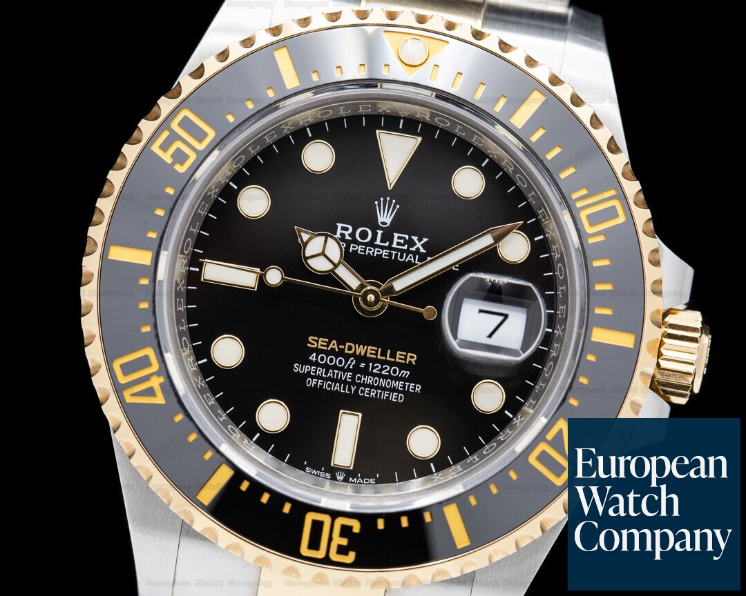 Rolex Sea Dweller 126603 Two-Tone SS / 18k Yellow Gold Ref. 126603