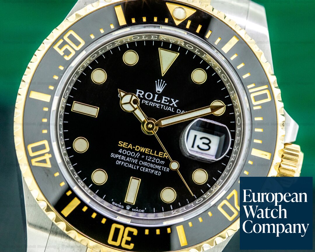 Rolex Sea Dweller Two-Tone SS/18k Yellow Gold Ref. 126603