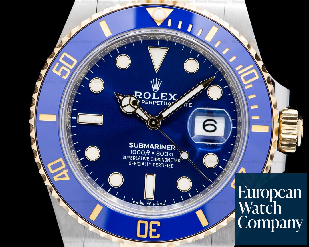 Rolex Submariner 41MM 126613LB Ceramic Blue Dial 18K / SS 2022 UNWORN Ref. 126613LB