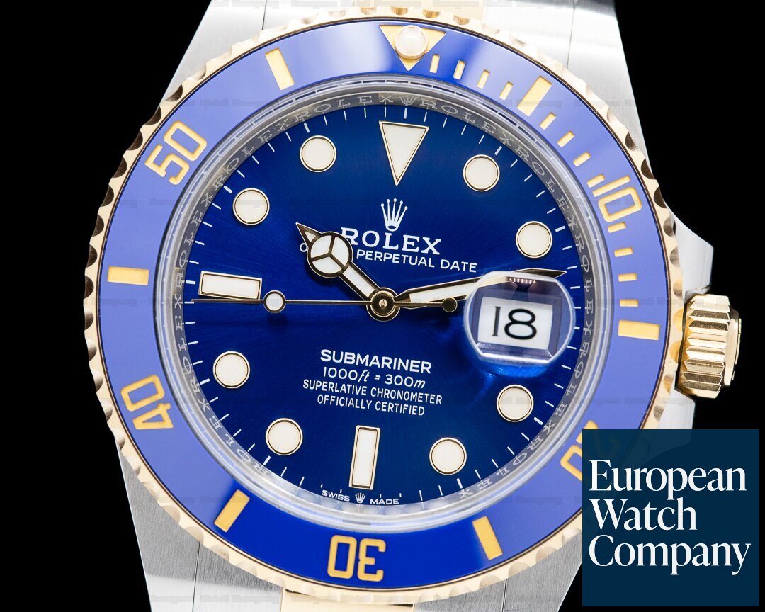 Rolex Submariner 41MM 126613LB Ceramic Blue Dial 18K / SS Like New 2022 Ref. 126613LB
