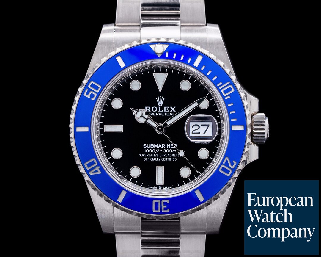 Rolex 126619LB Submariner Date 126619 18K White Gold Blue Bezel 2021