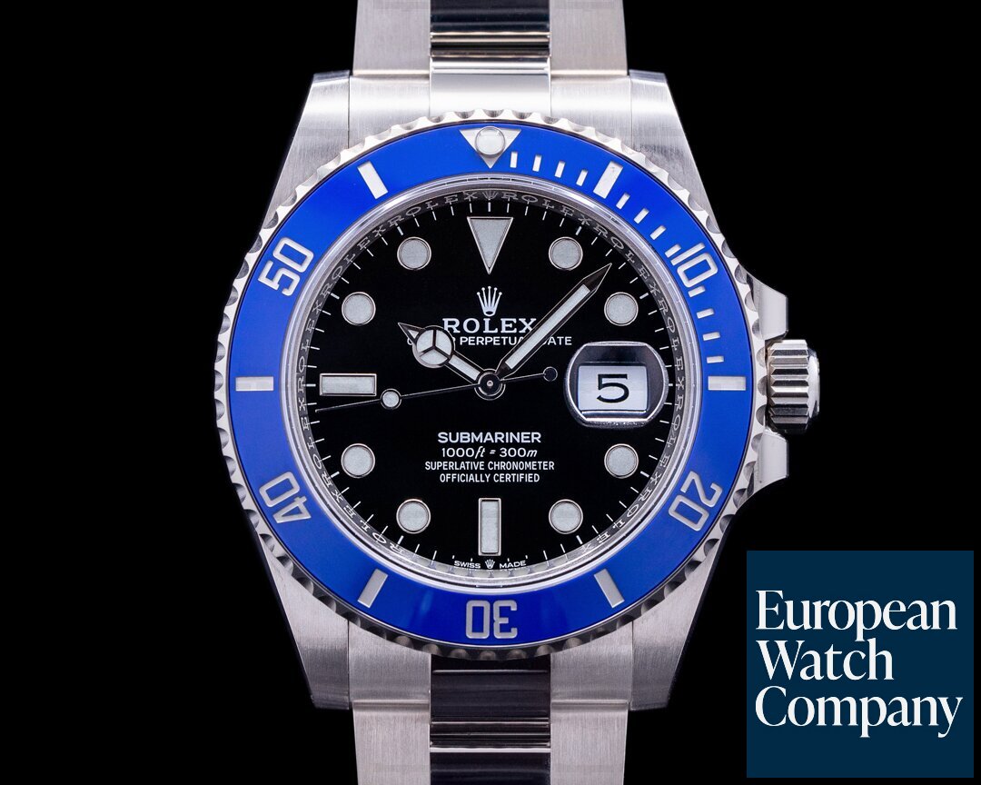 Rolex 126619LB Submariner Date 126619 18K White Gold Blue Bezel (48788)