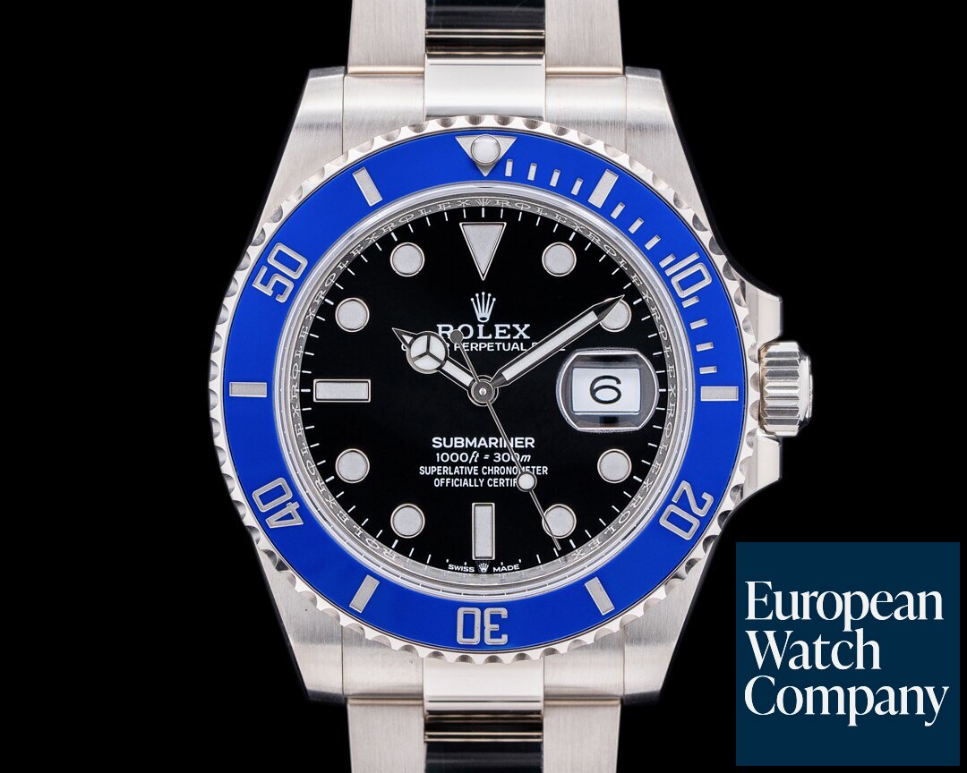 Rolex 126619LB Submariner Date 126619 18K White Gold Blue Bezel 2024