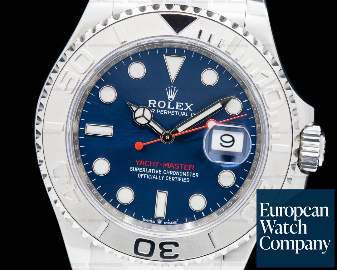 Rolex Yacht Master 126622 SS Blue Dial / Platinum Bezel 2020 Ref. 126622