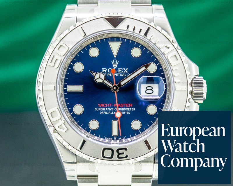 Rolex 126622 Yacht Master 126622 SS Blue Dial / Platinum Bezel UNWORN  (47045)