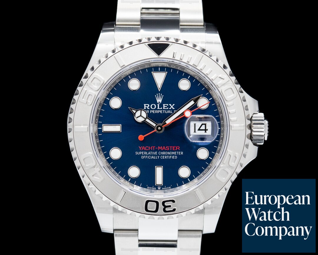 Rolex Yacht Master 126622 SS Blue Dial / Platinum Bezel UNWORN Ref. 126622