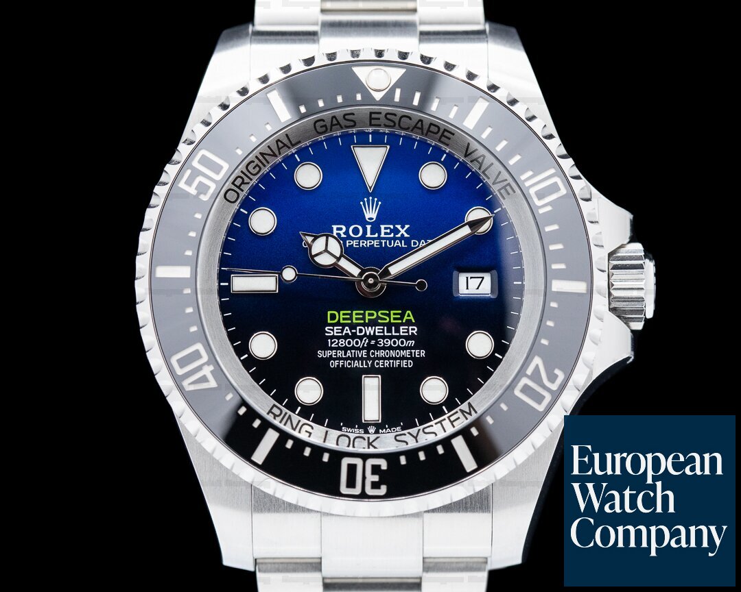 Rolex Sea Dweller Deep Sea D-Blue James Cameron Ref. 126660