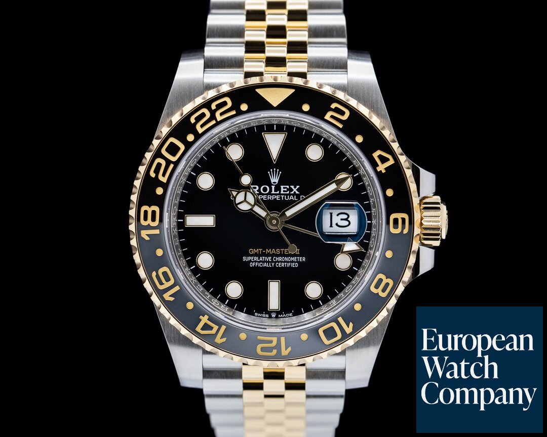 Rolex 126713GRNR GMT Master II Two Tone 18k / SS