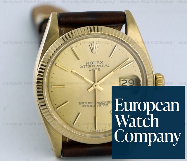 Rolex 1503 Oyster Perpetual Date YG