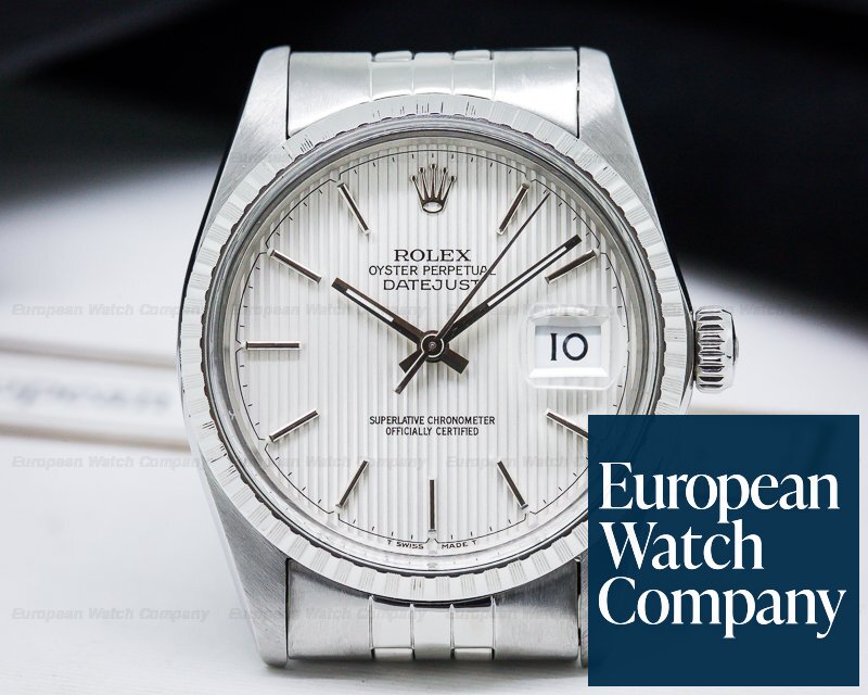 Rolex Datejust Tapestry Stick Dial SS / SS Ref. 16014
