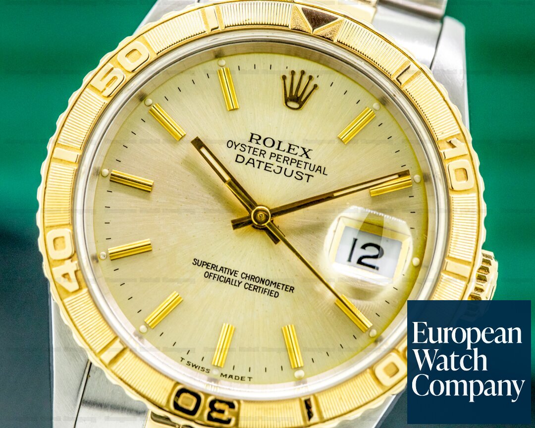 Rolex Datejust Thunderbird 16263 Silver Champagne Silver Dial Ref. 16263