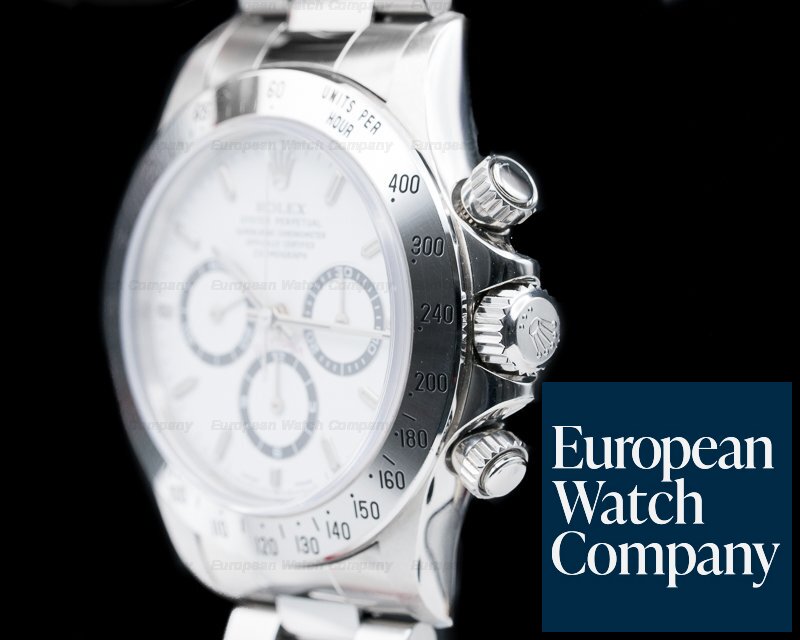 Rolex Daytona SS White Dial Zenith Movement A Series INCREDIBLE CONDITION Ref. 16520