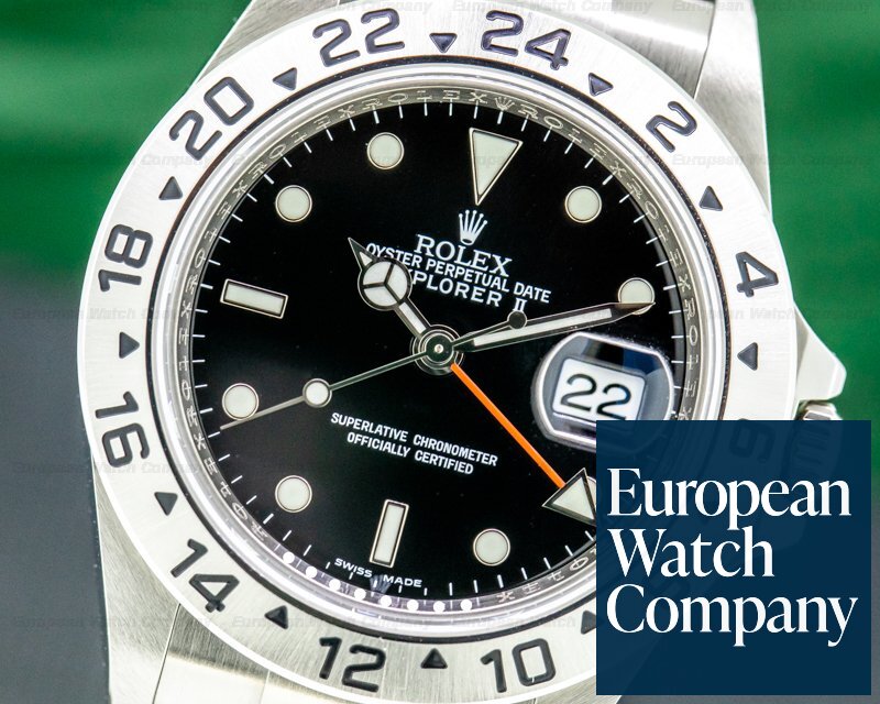 Rolex Explorer II 16570 Black Dial VERY SHARP 2011 Ref. 16570